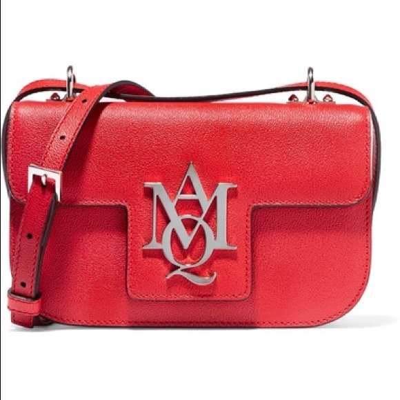 Alexander McQueen Red Satchel