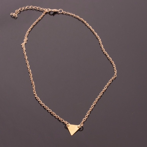 Triangle Pendant Necklace - Picture 2 of 2