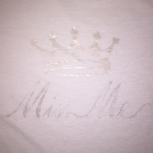 Miss Me pull over sweatshirt