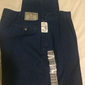 Men's Front Pleat Jeans