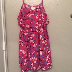 Floral print summer dress