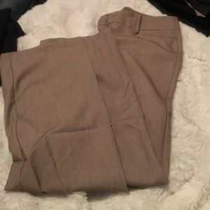 Cream slacks