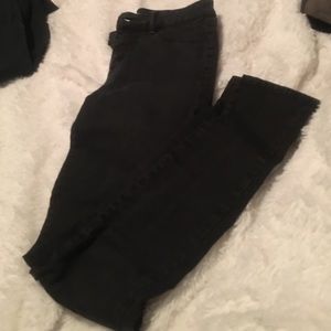 Black skinny jeans