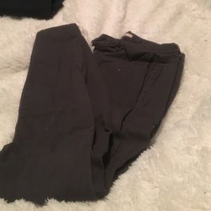 Grey skinny jeans
