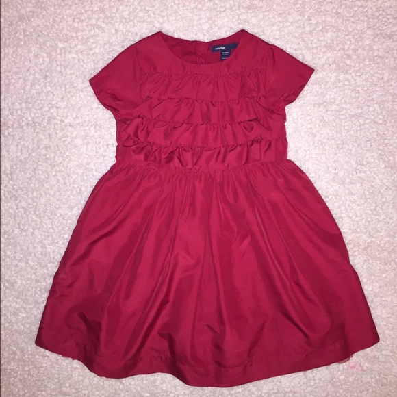 Baby Gap Girls 4T Red Dress *NEVER WORN