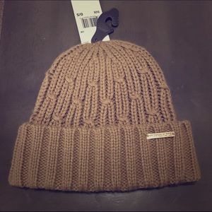 Michael Kors Rib Cable Cuff beanie