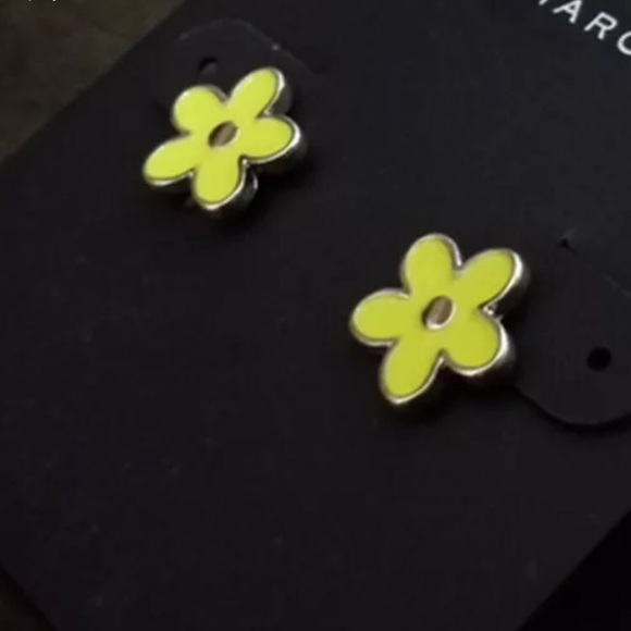 Marc by Marc Jacobs Yellow Daisy Earrings