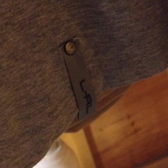 Ralph Lauren women's gray top size large - Picture 2 of 4
