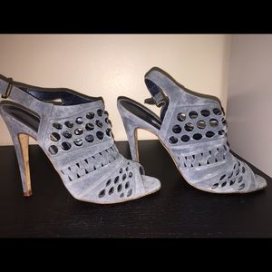 Manolo Blahnik Suede Booties