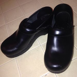 Dansko black clogs size 37 or size 7 in the US