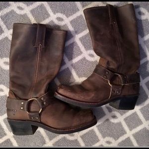 Frye harness boots size 6 Frye harness boots size 6