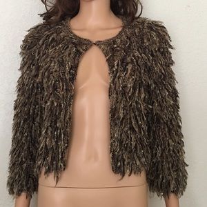 Vivienne Tam - Fringe Crop Jacket