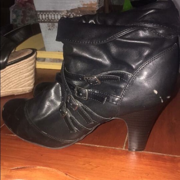 Black booties