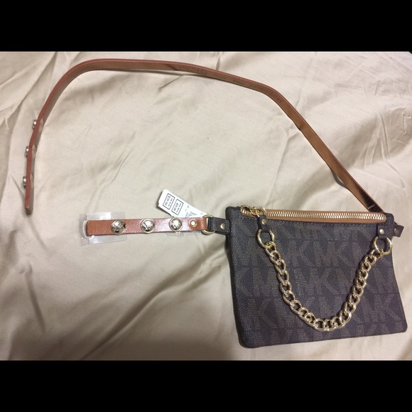 Michael kors wallet belt