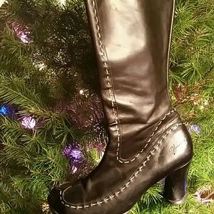 Rare John Fluevog Heart Boots 10.5