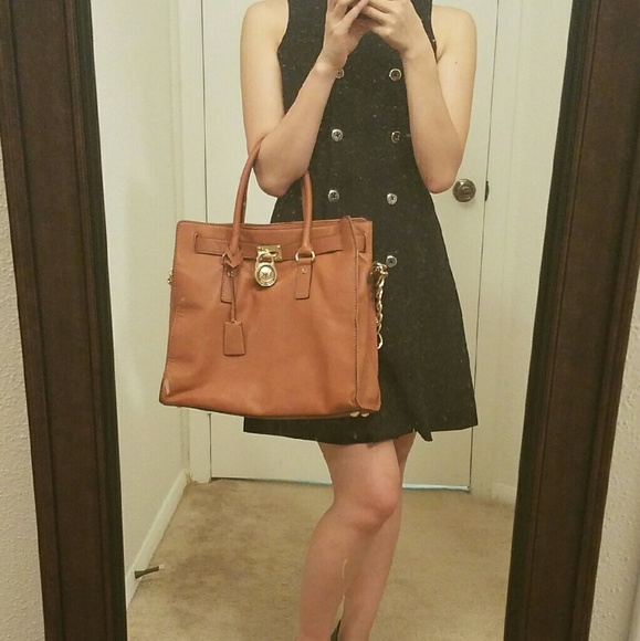 Authentic Michael Kors Large Hamilton Satchel - Picture 4 of 4