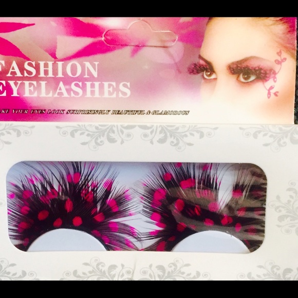 1 day sale! NEW handmade feather false eyelashes - Picture 3 of 3