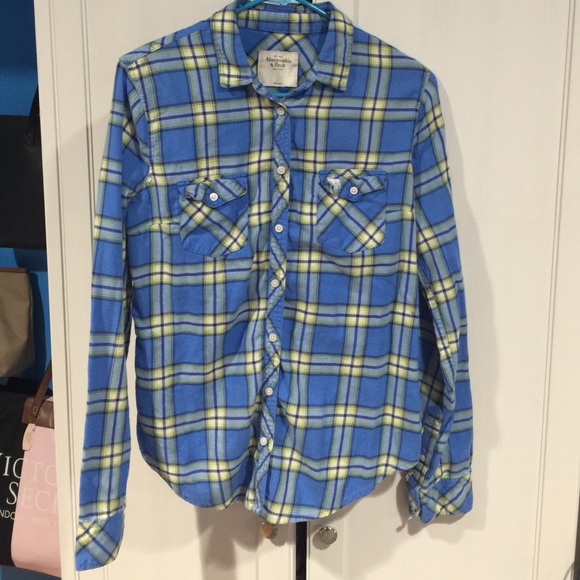 Abercrombie and Fitch Flannel Button down shirt