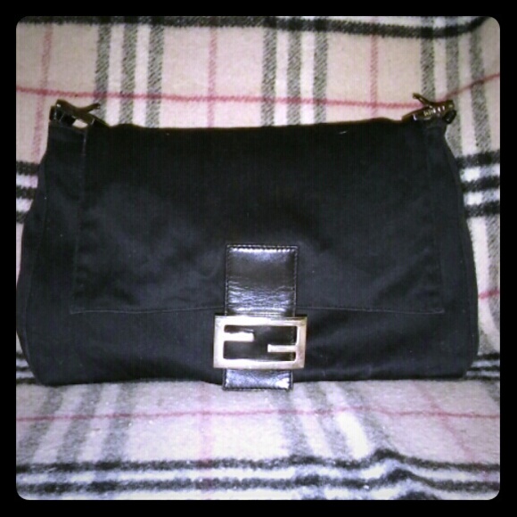 MOVING SALE!! Price firm.Fendi Zucca Silk Baguette