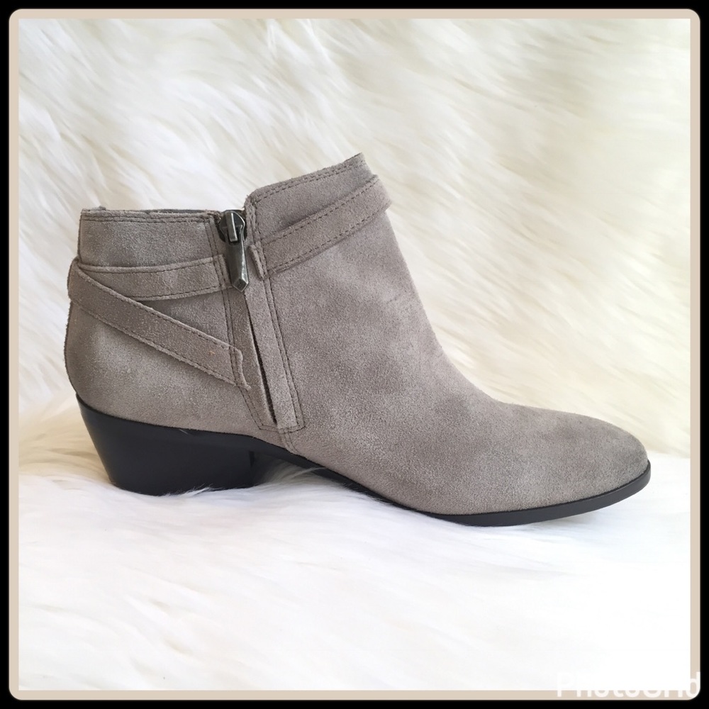 LAST PAIR | SAM EDELMAN | Suede Leather Booties - Picture 6 of 7