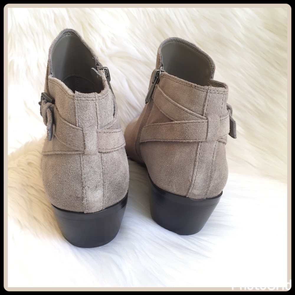 LAST PAIR | SAM EDELMAN | Suede Leather Booties - Picture 7 of 7