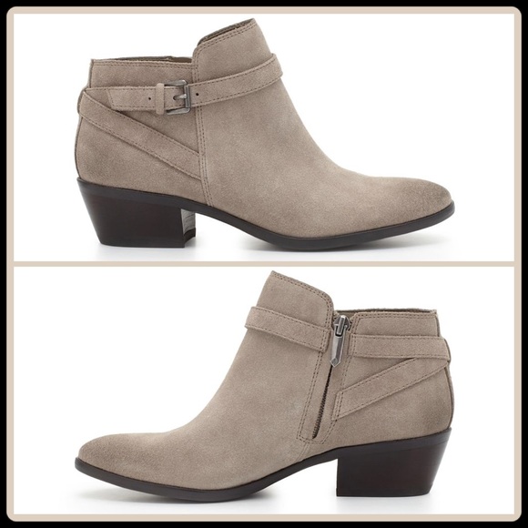 LAST PAIR | SAM EDELMAN | Suede Leather Booties - Picture 4 of 7