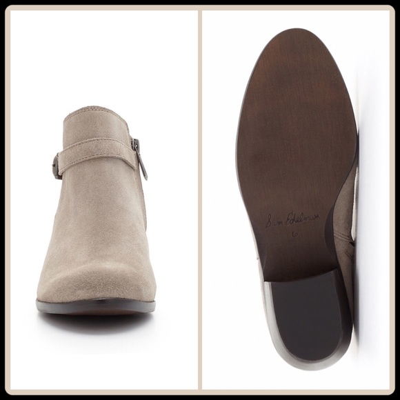 LAST PAIR | SAM EDELMAN | Suede Leather Booties - Picture 5 of 7