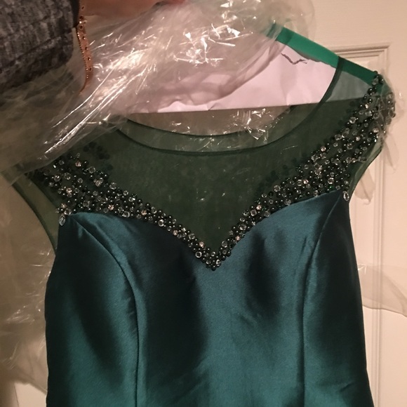 Green Formal Dress Sz 18