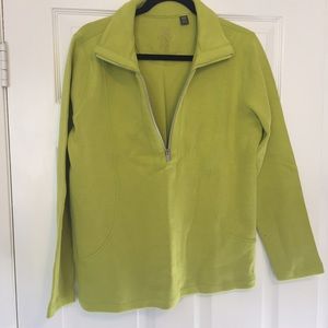 NWOT Tommy Bahama Bright Green Sweater Jacket