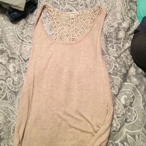 Long spaghetti strap top