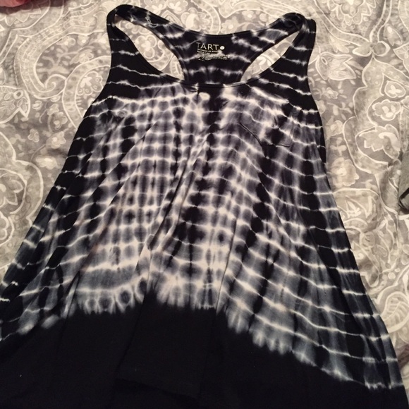 Razor back blouse