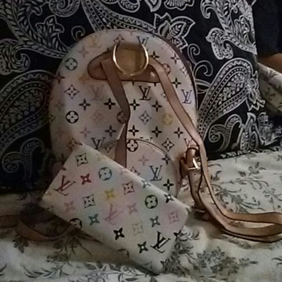 LV Monogram Multi-Color backpack set - Picture 2 of 4