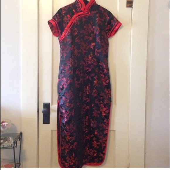 Dresses & Skirts - Red/Black Asian style dress Dresses & Skirts - Red/Black Asian style dress