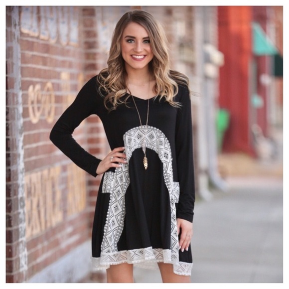 LAST ONE! (S) Olive Lace Embellished Dress - Picture 6 of 6