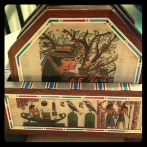 Inlay Egyptian coasters