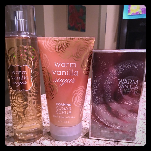 Bath and body works bundle Warm Vanilla Sugar