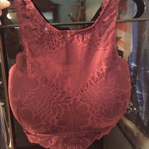 Victoria secret /PINK LACE BRALETTE size s-DD