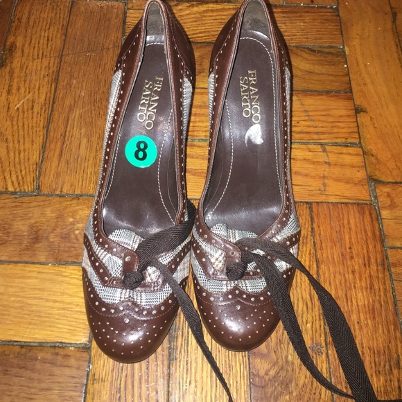 Houndstooth Pumps