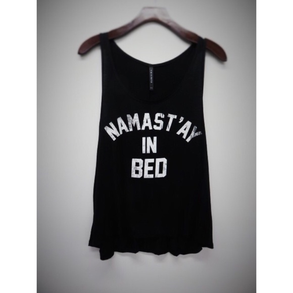 LAST ONE!! “Namastay in Bed" Top - Picture 2 of 2