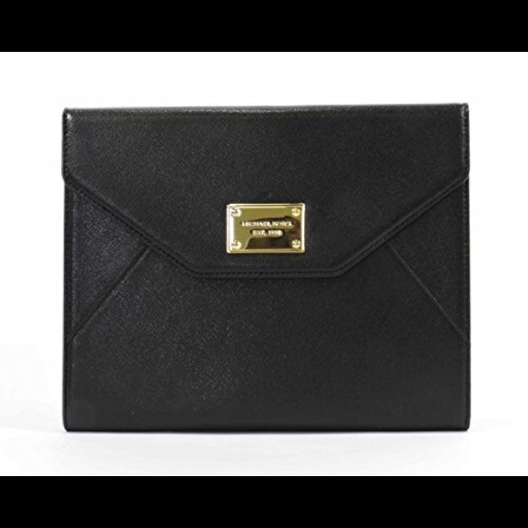 Michael Kors Saffiano Leather Ipad Mini Clutch - Picture 1 of 4