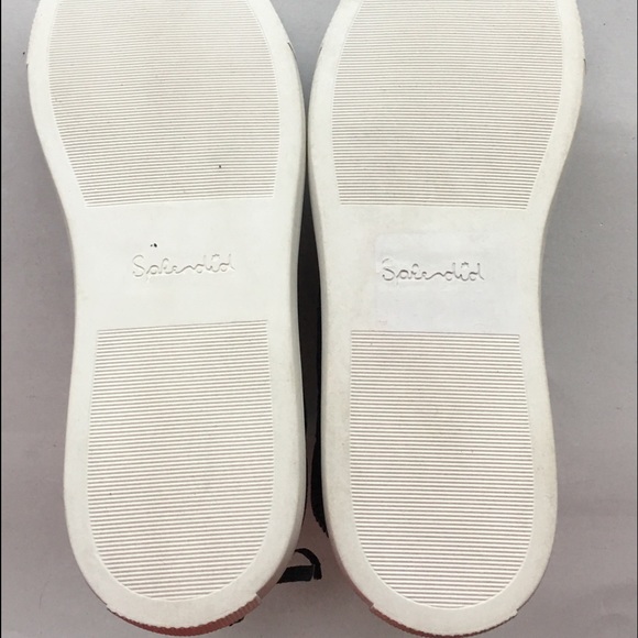 NEW SPLENDID high top fine leather gray sneakers - Picture 4 of 4