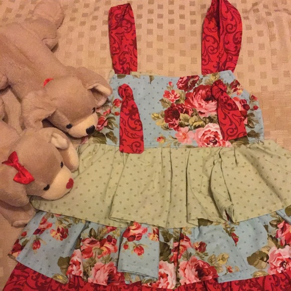 Colorful summer dress