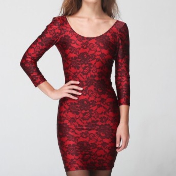American apparel lace dress