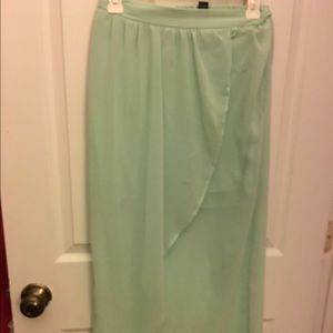 High low skirt