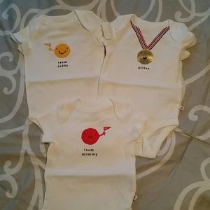 New Baby Gap olympic onesies