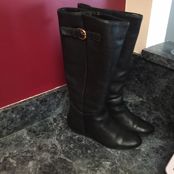 STEVEN BY STEVE MADDEN Intyce Knee Leather Boot - Picture 2 of 4