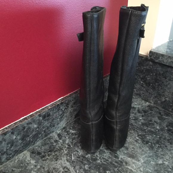 STEVEN BY STEVE MADDEN Intyce Knee Leather Boot - Picture 4 of 4