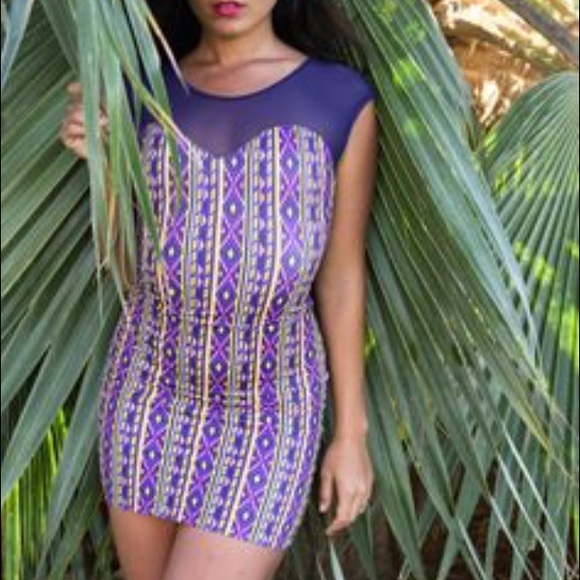 American apparel sweet heart two tone mini dress