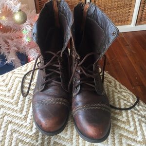 Steve Madden Combat Boots