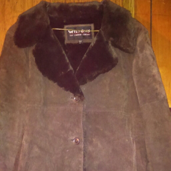 Women's suede coat